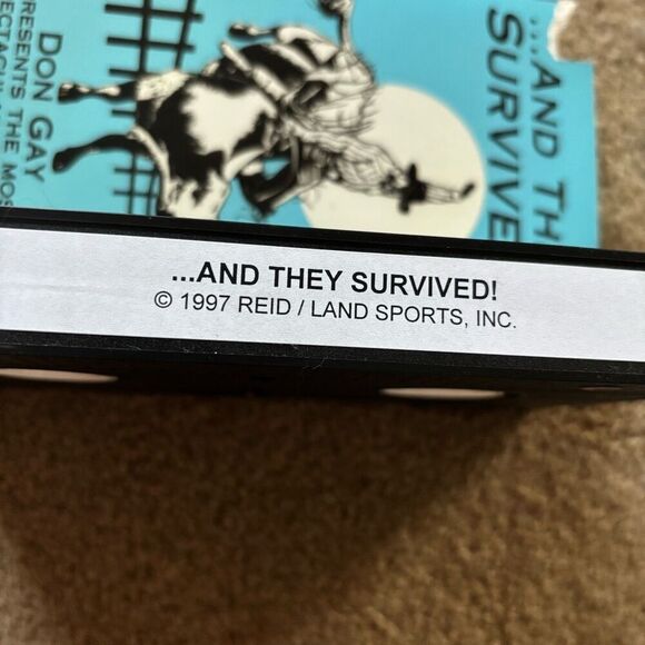Don Gay …And They Survived! 1996 PBR Tour VHS Tape *Rare* - Picture 5 of 5